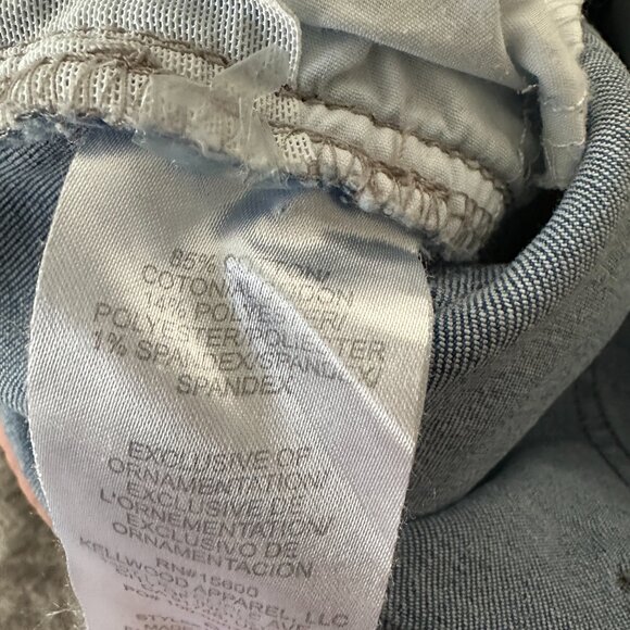 Wit & Wisdom Bermuda Shorts Denim Jorts Light Wash Women's 8 Stretch - Picture 3 of 7